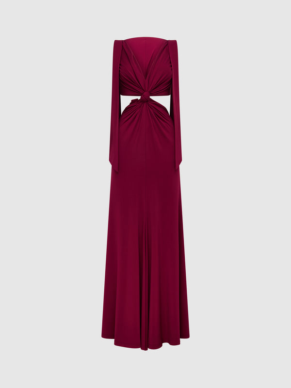SOPHY GOWN, flat lay