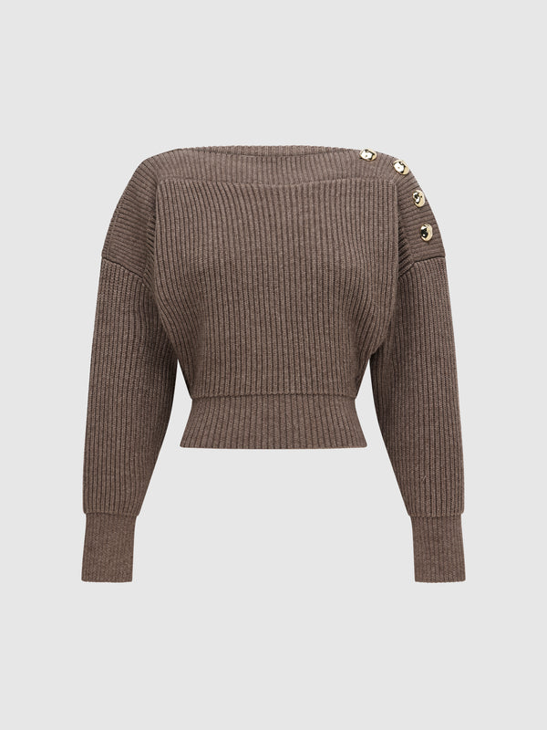 IMOGEN KNIT JUMPER, flat lay