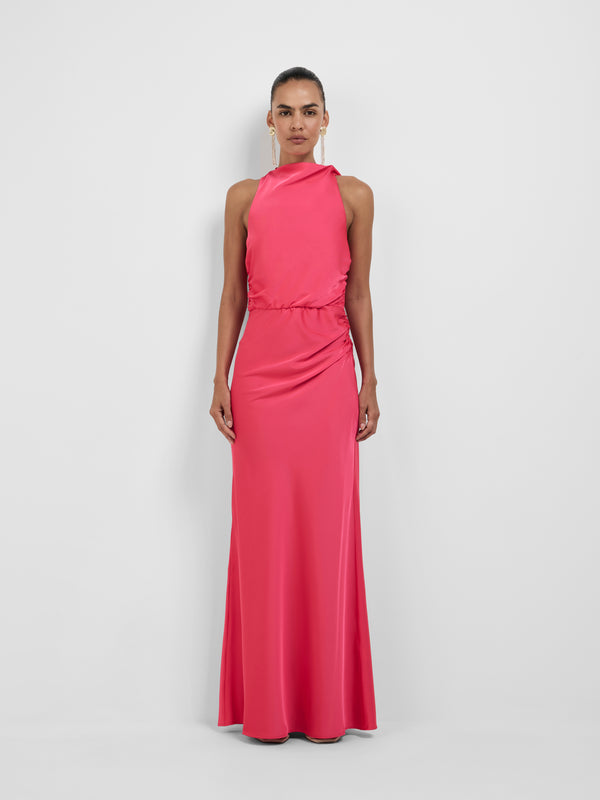 TERA GOWN, front view on size 8 model