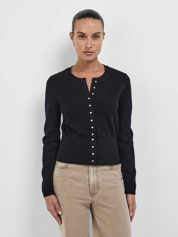 Size8 SHEIKE Nancy Cardigan Black 1008749 Close Up Image