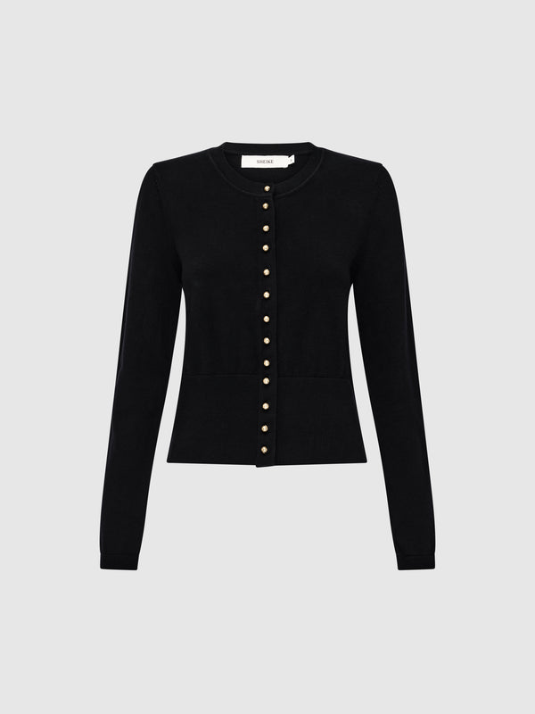 SHEIKE Nancy Cardigan Black 1008749 Ghost Image