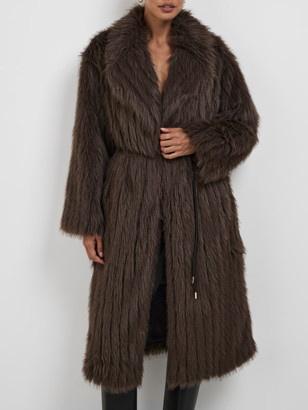 EVE COAT, close-up detail