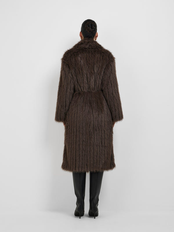 EVE COAT, back view