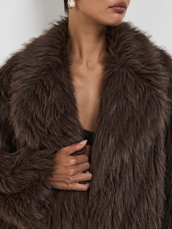 EVE COAT, close-up detail