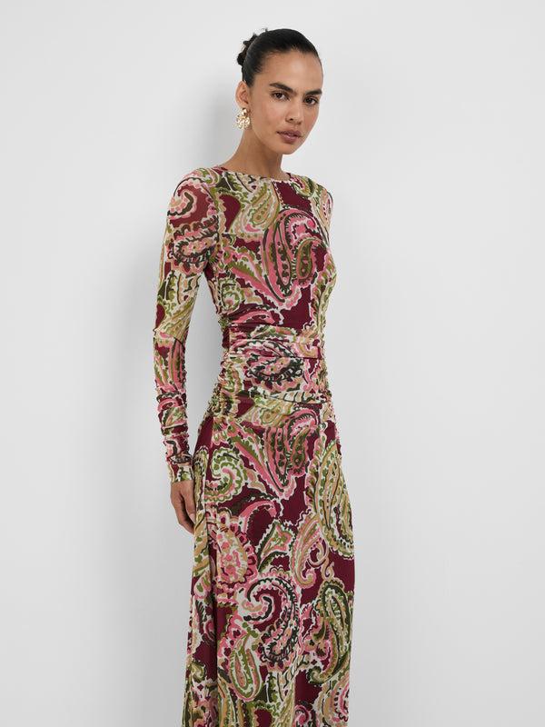 ELYSE MAXI DRESS, close-up detail