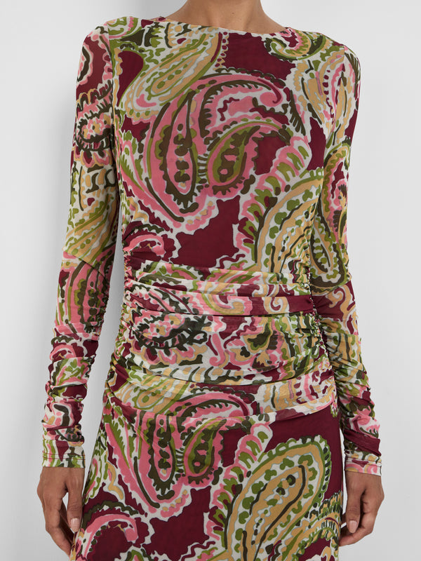 ELYSE MAXI DRESS, close-up detail
