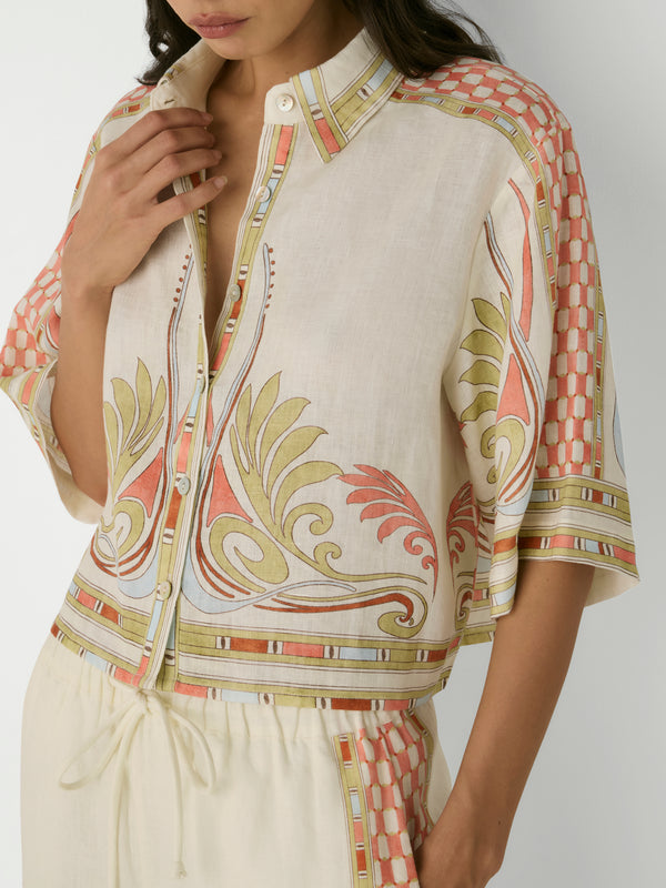 TROPICS SHIRT, close-up detail