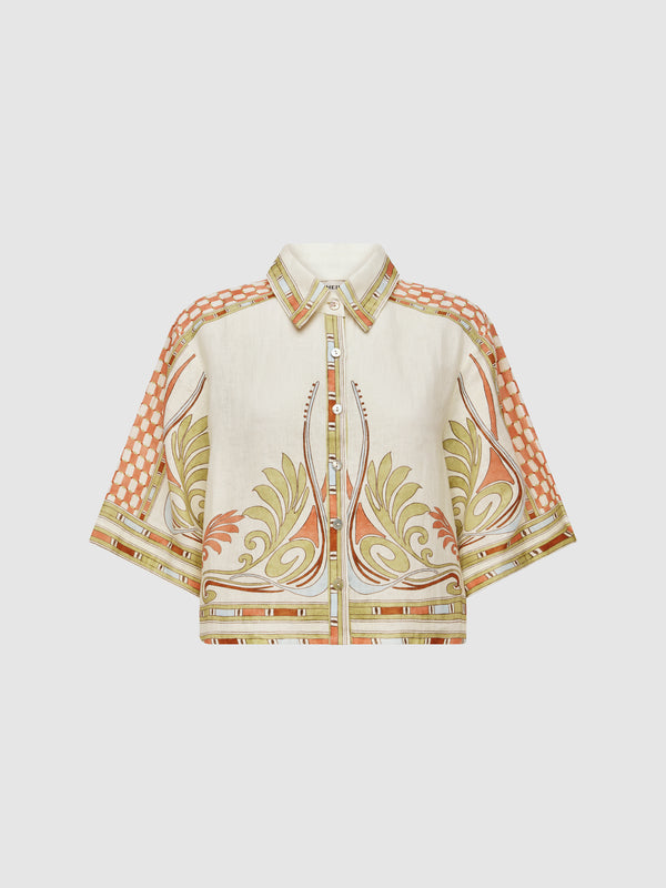 TROPICS SHIRT, flat lay