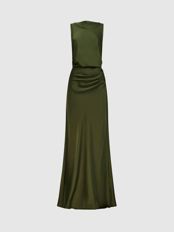 TERA GOWN, flat lay