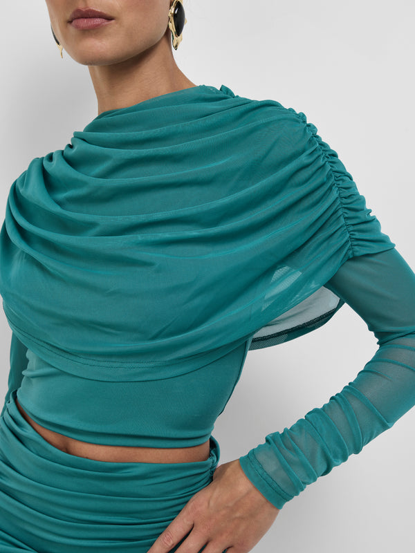 SHEIKE Zuri Top Jade 1008767 Detail Image