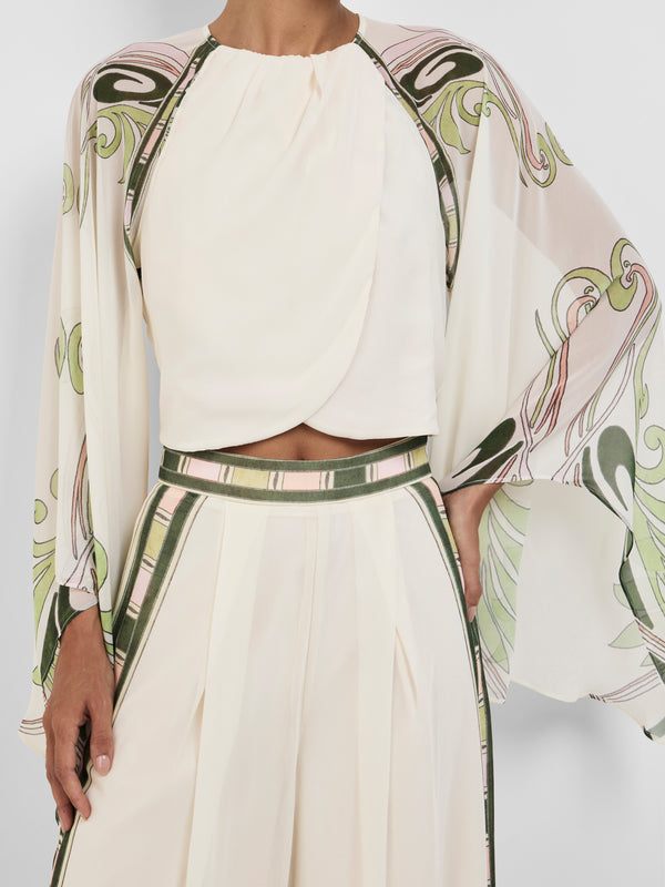 SERENA TOP, close-up detail