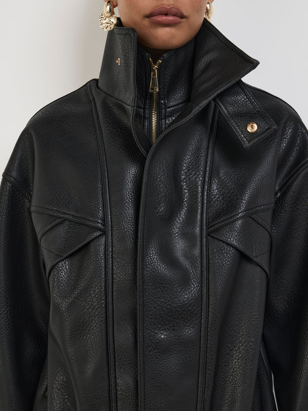 KEELY BOMBER JACKET, close-up detail
