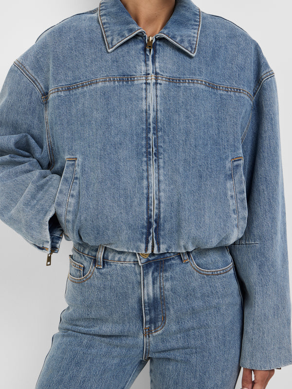 ELLIE BOMBER JACKET, close-up detail