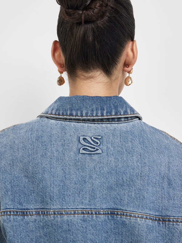 ELLIE BOMBER JACKET, back view