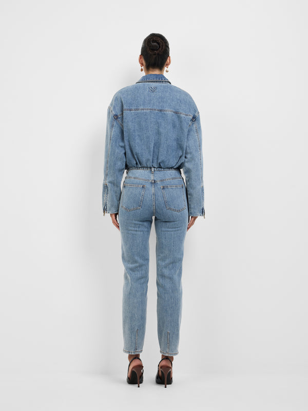 ELLIE BOMBER JACKET, back view