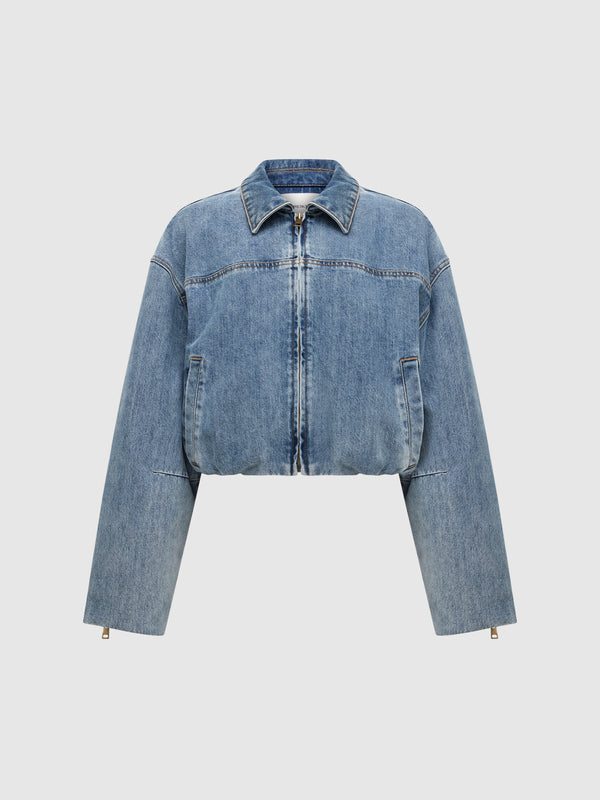 ELLIE BOMBER JACKET, flat lay