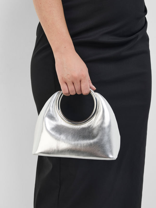 SHEIKE Elle Handle Bag Silver 1008793 Model Image