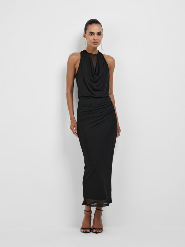 RANA DRESS, front view on size 8 model