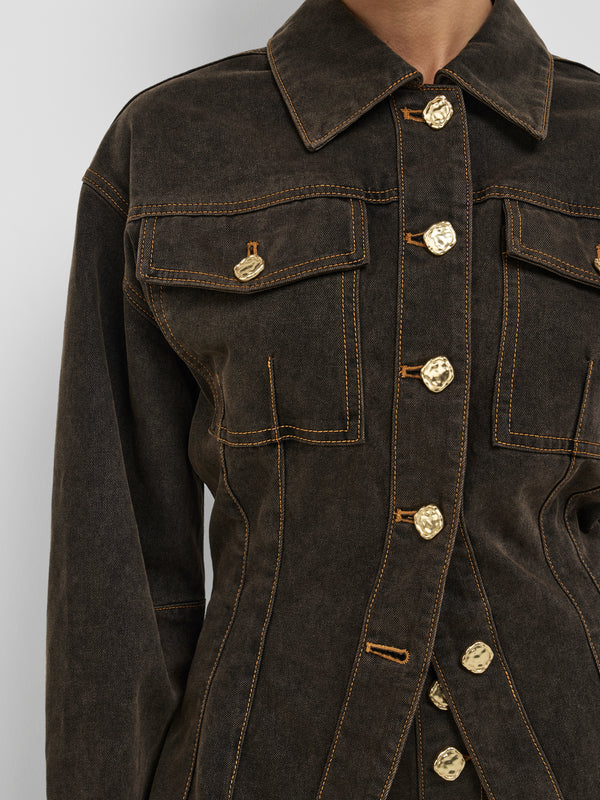 VERA JACKET, close-up detail