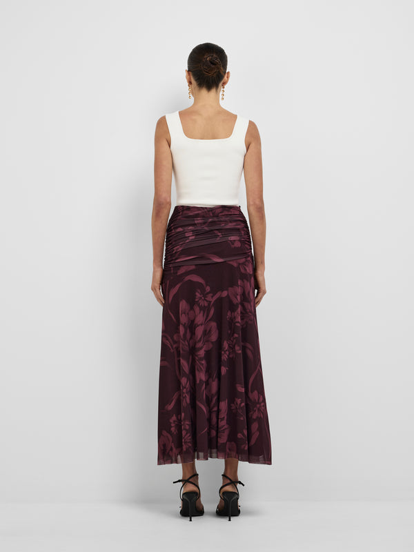 ADANNA MAXI SKIRT, back view