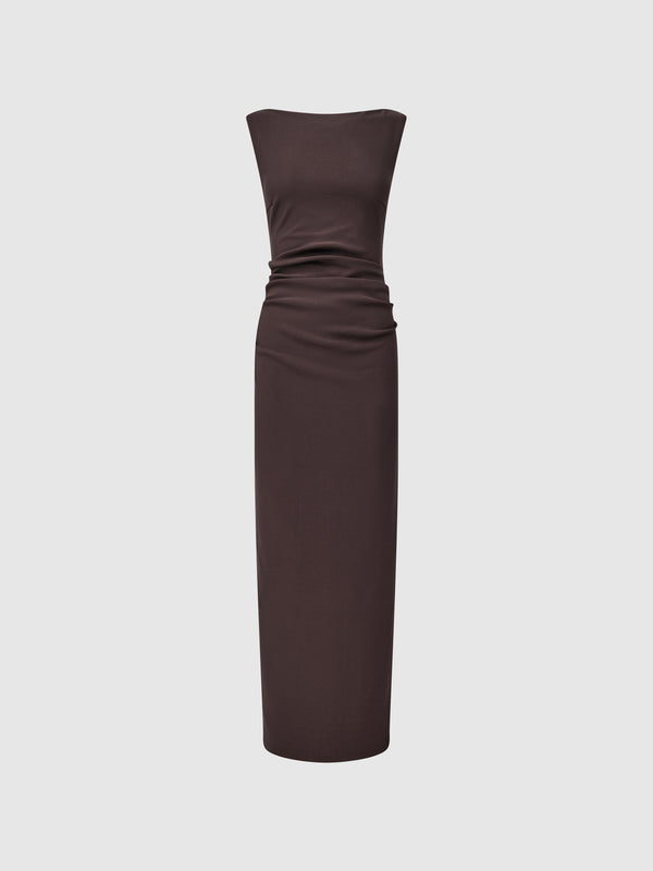 ROXI GOWN, flat lay
