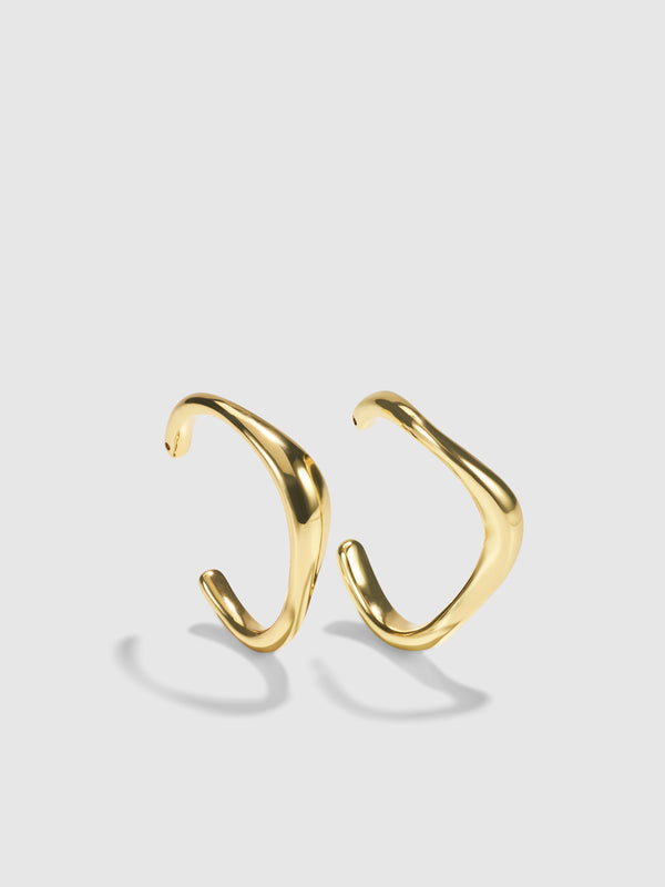 SHEIKE Tammy Two Pack Bangle Gold 1008833 Detail Ghost Image