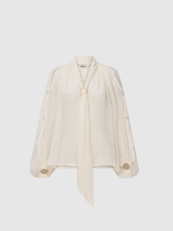 ELMARIE BLOUSE, flat lay