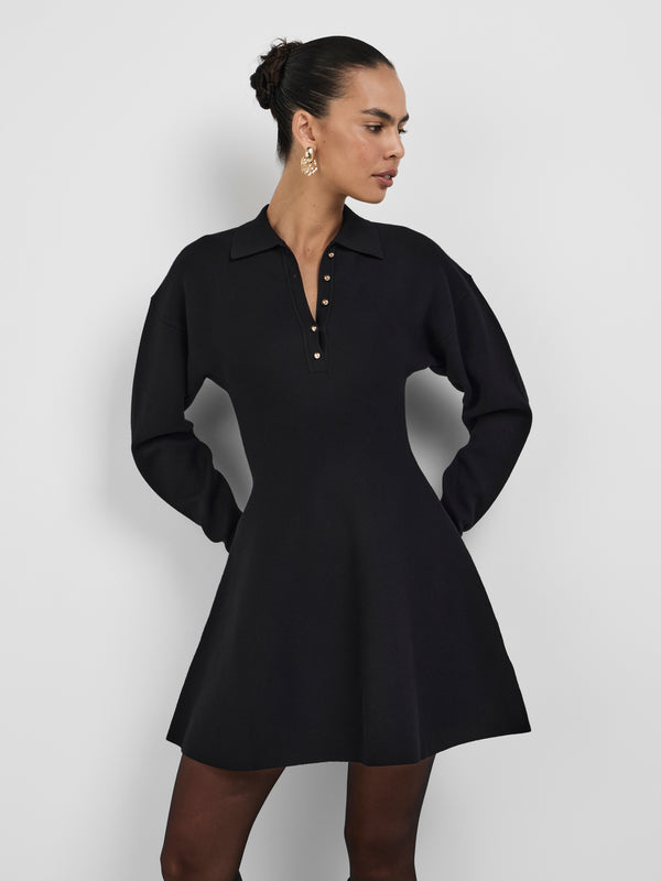 MILLIE KNIT DRESS, close-up detail