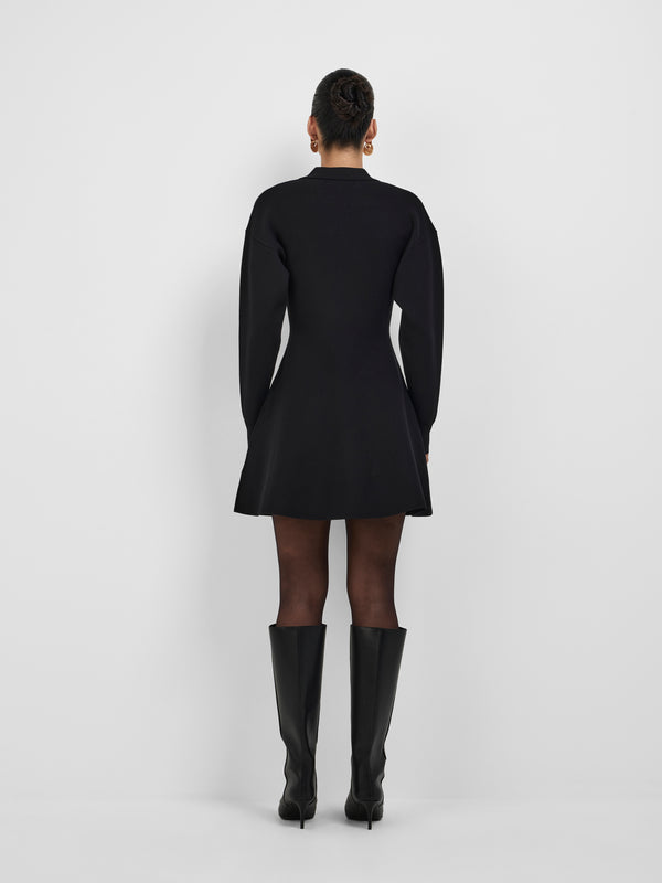 MILLIE KNIT DRESS, back view