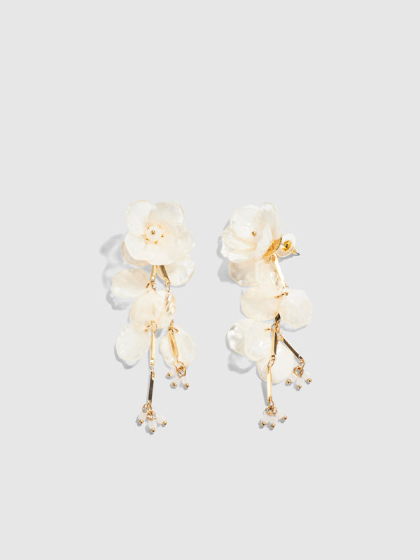 SHEIKE Kendall Earrings Cream 1008852 Detail Ghost Image