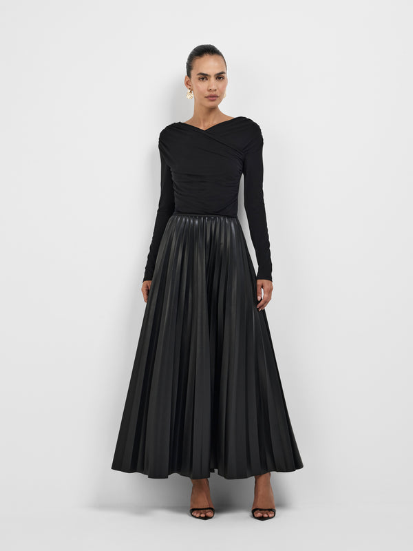 SIENNA MAXI SKIRT, front view