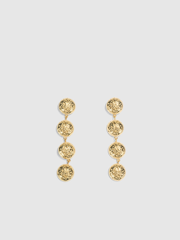 SHEIKE Sofia Earrings Gold 1008860 Ghost Image