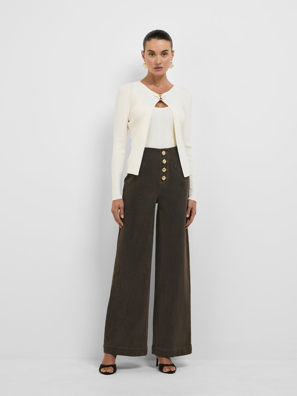 ZOLA KNIT TOP, front view