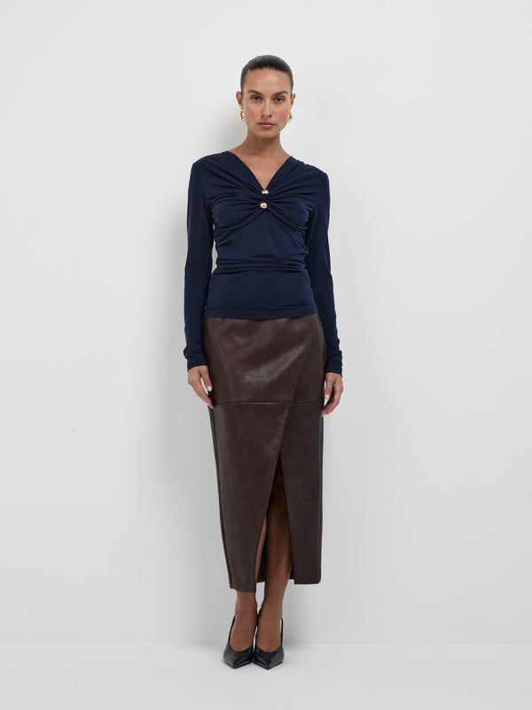 SHEIKE Taylor Top Navy 1008875 Front Image