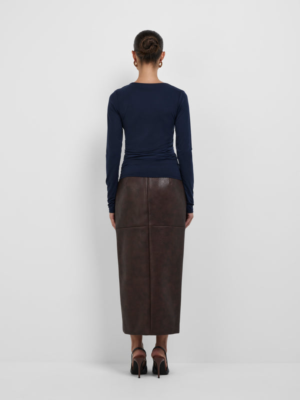 SHEIKE Taylor Top Navy 1008875 Back Image