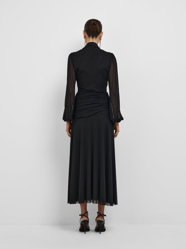 ADANNA MAXI SKIRT, back view