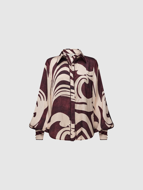 INES SHIRT, flat lay
