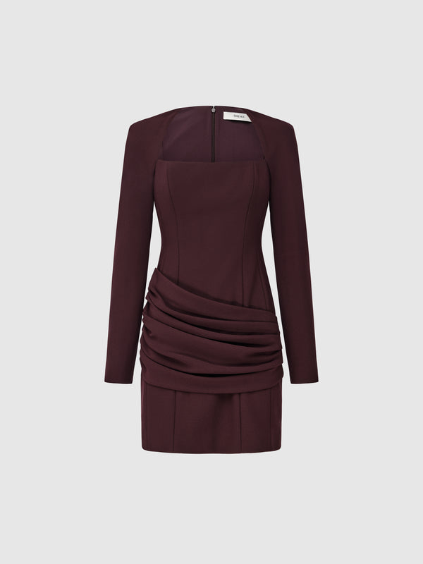 VALARIE MINI DRESS, flat lay