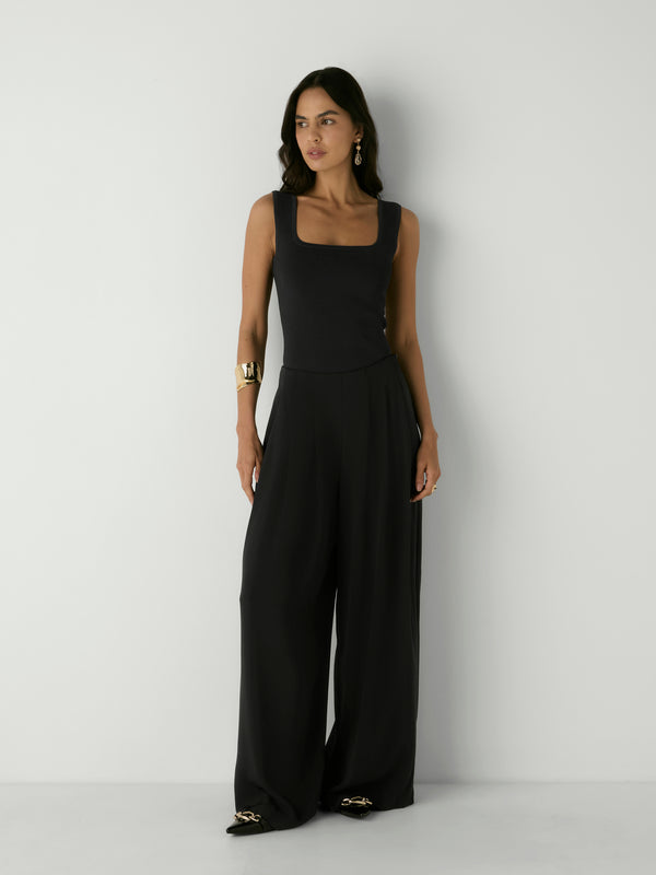 ADELE PANT, front view on size 8 model