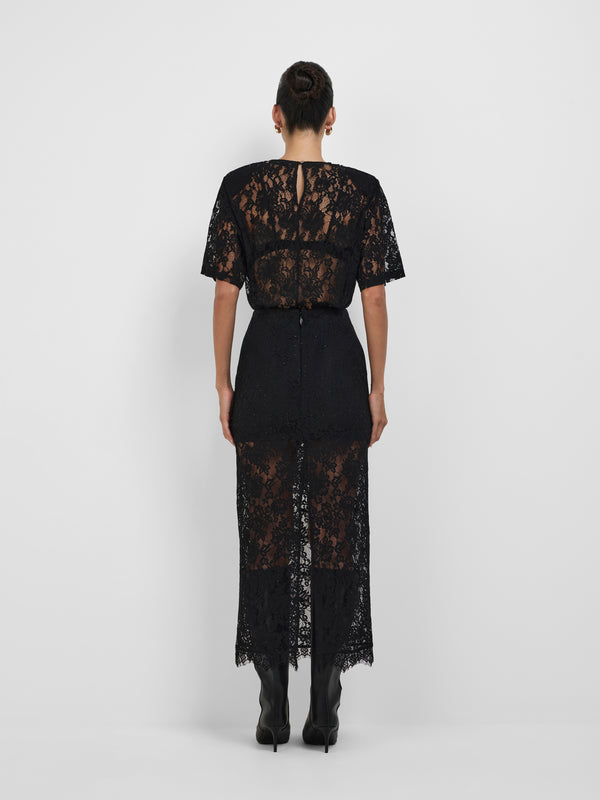 HARLOW MAXI SKIRT, back view