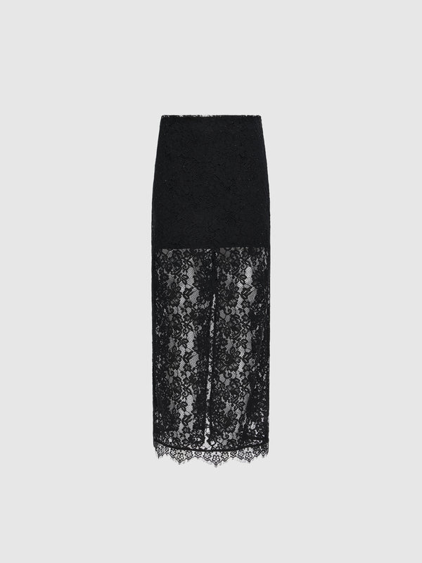 HARLOW MAXI SKIRT, flat lay