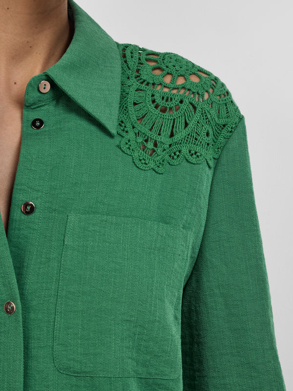 AMELIA SHIRT, close-up detail