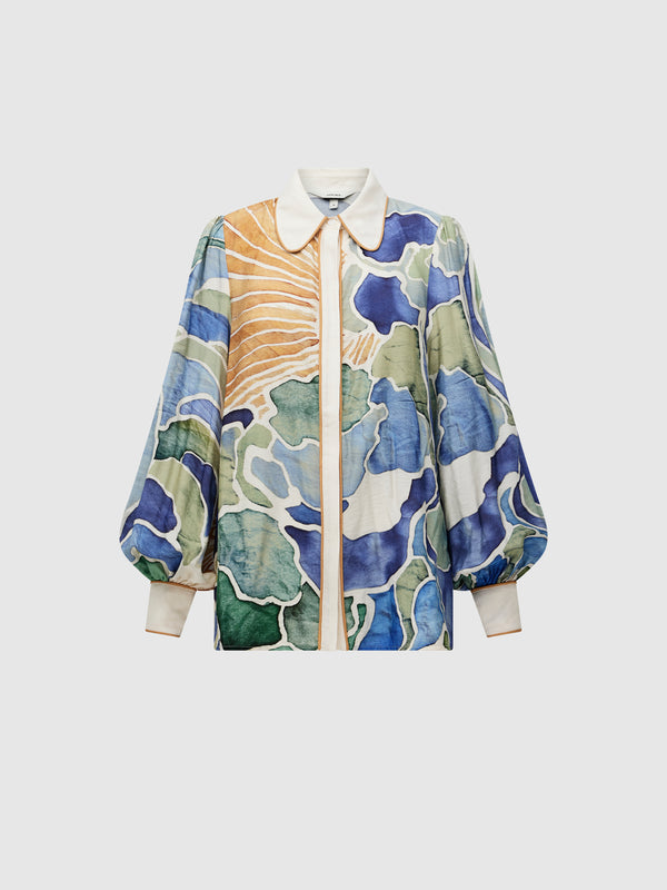 WREN SHIRT, flat lay