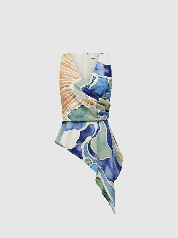 WREN TOP, flat lay