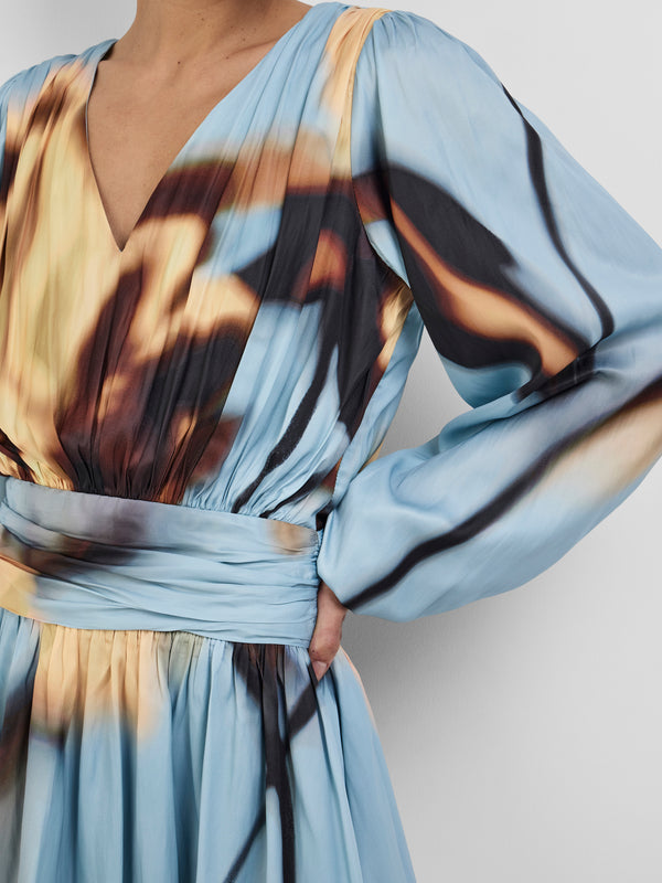 SKYLAR BLOOM MINI DRESS, close-up detail
