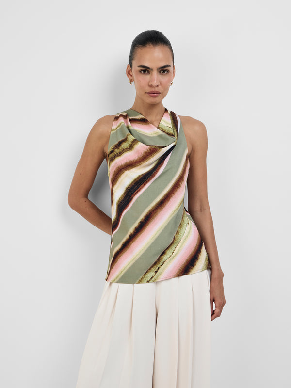 Size8 SHEIKE Addison Top Stripe 1008940 Close Up Image
