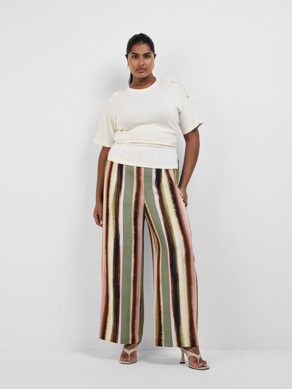 ADDISON PANT, front view on size 16 model