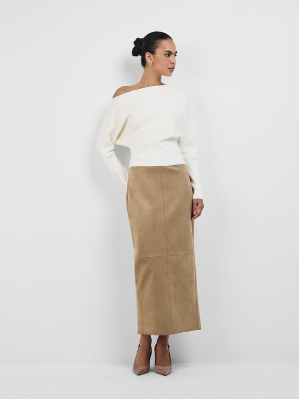 TIANA MIDI SKIRT, front view