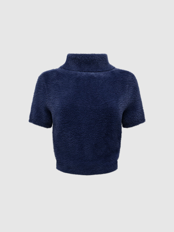 SCARLET KNIT TOP, back view