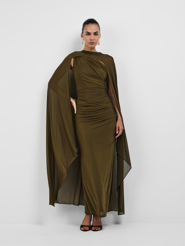 HALLIE GOWN, front view on size 8 model